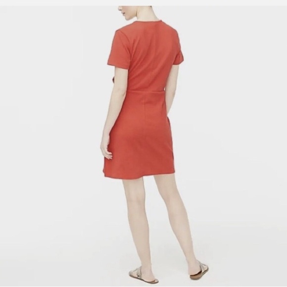 J. Crew Vibrant Red Mini Dress - Picture 3 of 4